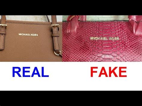 real michael kors purse vs fake|Michael Kors bag counterfeit.